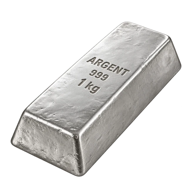 Illustration : Lingot d’argent de 1 kg
