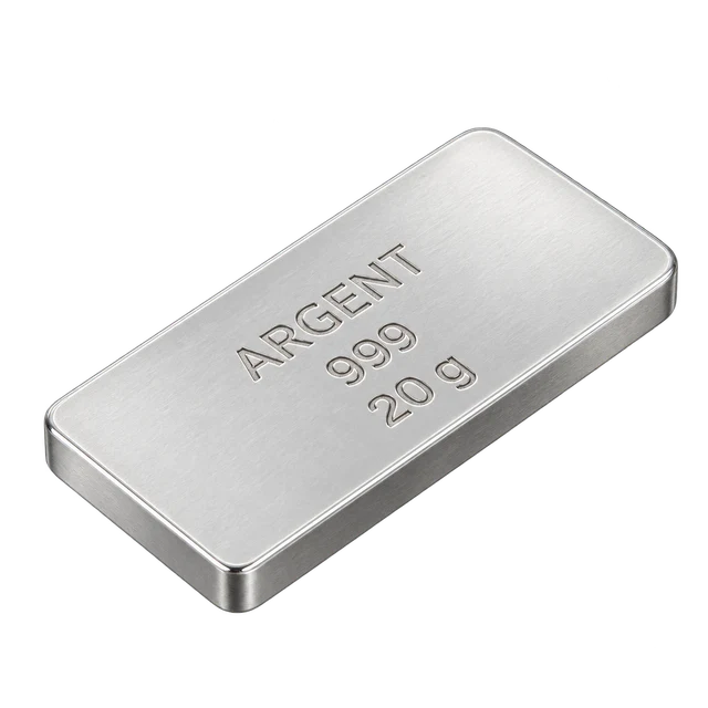 Illustration : Lingotin d’argent de 20 g