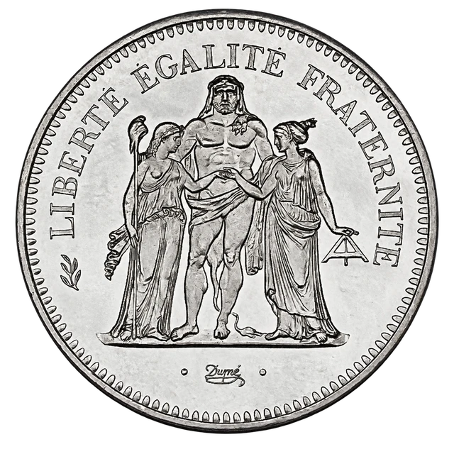 Illustration : 50 francs Hercule